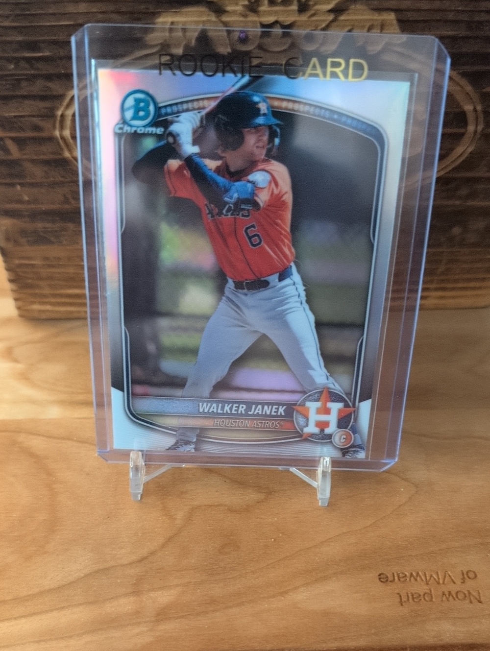 2025 Bowman Chrome Walker Janek Prospect Rookie Card Astros